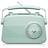 Blaupunkt Nostalgie Radio mit DAB+ Lido BL - Bluetooth 5.0 - Kopfhöreranschluss - DAB+ Senderspeicher