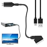 caizhe D771 HD-zu-SCART-Adapter - Langlebige 1 Meter Direktverbindung Praktisches Konvertierungskabel - Für Geräte mit Standard-Scart-Schnittstelle