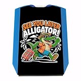 speecheese See You Later Alligator! Parkscheibe mit lustigem Krokodil Lustige Auto-Parkscheibe für den humorvollen Parkplatzbesuch