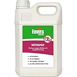 Envira Motten-Spray 5 Liter - Mittel gegen Motten, Kleidermotten, Lebensmittelmotten - Mottenschutz mit Langzeitwirkung - Mottenfalle Alternative, Geruchlos