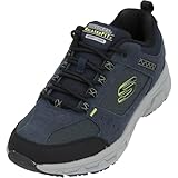 Skechers Herren Oak Canyon-51893 Sneaker, Blau Navy Lime Nvlm, 45 EU