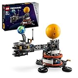 LEGO Technic Sonne Erde Mond Modell Spielset, Geschenk für Kinder ab 10 Jahren, Weltraum Spielzeug zur Darstellung des Sonnensystems, lässt Jungen und Mädchen fantasievoll spielen 42179