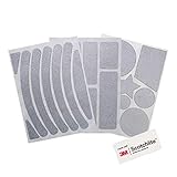 Salzmann Reflektierende Aufkleber - Sticker für Taschen, Kinderwagen, Helme - Hergestellt mit 3M Scotchlite