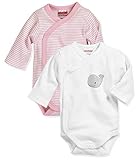 Playshoes Unisex Baby Wickel-body 1/1-arm 2er Pack Wal 809503, 14 - Rosa, 56