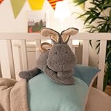 SIGIKID Spieluhr mit Wunschmelodie personalisierbar, In der Schwangerschaft auf dem Babybauch und später Babys Einschlafhilfe Nummer 1 grau/Hase,Onesize,grau/Hase