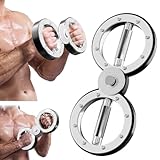 BeSokar Armtrainingsrad | Handtrainer und Unterarmtrainer | Verstellbarer Armtrainer für Handgelenk, Schulter & Brust | Punch Speed Trainer und Kampfsportarmkraftgerät (Schwarz&Weiß)