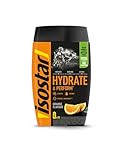 Isostar - Hydrate & Perform Orangengeschmack - Pulver für isotonische Energy Drinks - Vitamin C Quelle mit natürlichen Aromastoffen, Ohne Farbstoffe - 400 g (10 Portionen)
