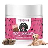 Hunde Leckerlis,Hundesnack Vitamine, Multivitamin Komplex für Hunde,Hund täglichen Ergänzung,gegen Juckreiz im Leckerliformat,gesunde Haut & glänzendes Fell,Dog Treats zur Belohnung oder Training