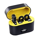 Generisch Drahtlose Mikrofone | Miniature Rauschenreduzierung mit Lastbox, Lärmreduzierung Audiozubehör für Content -Ersteller, Lautsprecher, Fitnesslehrer und PR
