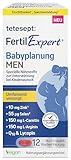tetesept Fertil Expert® Babyplanung MEN 1 x 84 Tabletten – Nahrungsergänzungsmittel für den Mann zur Unterstützung bei Kinderwunsch – Spezielle Nährstoffe für die Hormon Balance