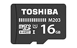 Toshiba M203 Speicherkarte microSDHC 16GB schwarz