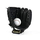 HINAA Baseball-Handschuh für Jugendliche, Sport, Schlaghandschuhe, PU-Leder, dicker Krug, Softball-Handschuh für Kinder/Teenager/Jungen/Mädchen, professioneller Baseball-Handschuh, linke Hand