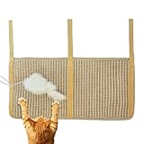 Krallenmatte für Katzen – Schutz für Möbel aus selbstklebendem Sisal – Kratzmatte für Katzen – Tischfußschutz | für kleine und mittelgroße Rassen