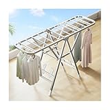 HBOOMOEM FlüGelwäSchetrockner FüR Platzsparende Aufbewahrung，Standtrockner Ausziehbar，Platzsparend Und Geeignet Zum Trocknen Von Kleidung, Decken, Schuhen Und Taschen.(Standard Model 162CM)