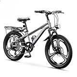 Mountainbike 22 Zoll 7 Gang Integriertes Speichenrad Stoßdämpfung Doppelscheibenbremse B1`,20 inches