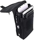 Onunaf Große Smartphonetasche Gürteltasche,Handytasche Gürtel,Handy Gürteltasche für iPhone 15 14 13 12 11 Pro Max,Handytasche Werkzeughalter,Geschenke für Männer, Schwarz