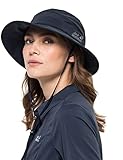 Jack Wolfskin Damen Supplex Wingtip Hat W Sonnenhut, night blue, M EU