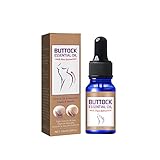 Tmianya Badeöle Hip Lifting Massage Essentialss Oil Lifting Skin Firming Shaping Curve Beautiful Care Essentialss Oil 10ml Puder (White, 1)