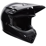 BELL MX-10 MIPS Solid Motocross Helm Matt Schwarz - ECE 22.06 zertifizierter Crosshelm mit MIPS, leichtem Gewicht und Belüftungssystem für Enduro, Downhill & Offroad