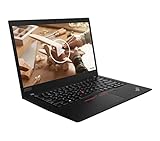Lenovo ThinkPad T490s 14 Zoll 1920x1080 Full HD Intel Core i5 8265U 256GB SSD Festplatte 8GB Speicher Windows 11 Pro Fingerprint Webcam Notebook Laptop (Generalüberholt)