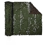 LIJINBO Balkon Sichtschutz,Jungle Camouflage Net Cuttable Shade Cloth Flame Retardant Sunscreen Privacy Fence for Outdoor Party Decoration 210D Oxford Fabric,2 Colors,40 Sizes