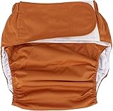 Stoffwindel Für Erwachsene Damen Inkontinenzversorgung, Schützende Unterwäsche Waschbar Inkontinenzslip Mit Integrierter Saugeinlage Saugfähige Unterwäsche 1,coffee color
