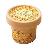 Onlynery 1Honig-Handpeeling,120g Trockenes Händepeeling - Handpflege Paraffinmilch & Honig Feuchtigkeitsspendendes Peel-Off-Handwachs für hydratisierende und nährende Haut