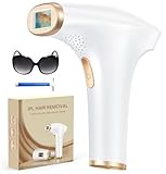 Haarlosy IPL Geräte Haarentfernung Laser - Schmerzfreie Haarentfernungsgerät mit 3 Erweiterte Funktionen HR/SC/RA, 9 Stufen, 999,900 Blitzen zu Hause für Frauen, Männer, Achseln, Bikini, Beine, Körper