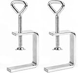 C Klemme 2 Stück C-Klemme Edelstahl C Zwingen Schraubklemme Trägerklemme Fixierzange Tischklemme Trägerklammer Befestigungs Klemme Trägerklemme Klemmschraube Clamp C Zwinge für Holzarbeiten
