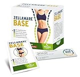 ZELLAMARE BASE – Veganes Basenpulver Präparat mit Magnesium, Kalium & Zink | Teststreifen inklusive | Für Energie-Stoffwechsel, Säure-Basen-Balance & Vitalität