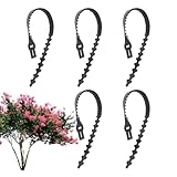 Einstellbare Pflanzenbindungen - Baumstützgurte, Anlagenkabelbänder zur Stütze | Hochleistungsflexible Pflanzen drehen Krawatten | 5 Wiederverwendbares Baumtraining -Strauch -Bindungswerkzeug für Gart