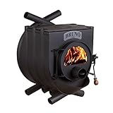 Werkstattofen BRUNO® Pyro II mit Herdplatte | Warmluftofen mit 16 kW