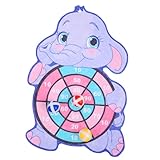 Toyvian Klettballspiel mit Filz Board und Klettbällen Leichtes Tragbares Indoor Ballspiel Hand Auge koordination Sicher für Eltern Junge Mädchen interaktion