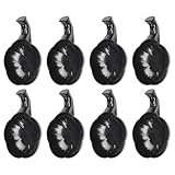 JOINPAYA 12 Stück Kunststoff Tintenschalen für Kalligraphie Tintenfass und Pinselhalter Schwarz Multifunktional Bruchfest für Büro und Atelier