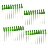 SAFIGLE 40 Stück Tropische Palmen Cocktail Picks aus Papier Dekorative Kokosnuss schirmchen für Getränke und Obst Cocktailspieße für Strand Hawaii partys