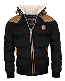 Geographical Norway Herren Bomber Jacke Abramovitch Winterjacke WT1090H/GN Größe L Farbe black