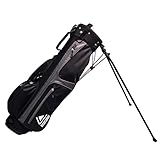 Longridge WEEKEND GOLF STAND BAG 15,2 CM SCHWARZ SILBER