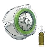 Alarmanlage mit Kabelauslöser | Tragbarer Campingalarm mit Sicherheitsdraht - Flammenbeständiges Gerät für Hof Bauernhof Garten