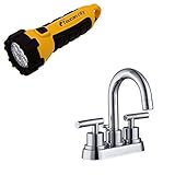 Dorset Badezimmer-Wasserhahn, 10,2 cm, mit 2 Griffen, Chrom