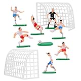 COLLBATH 1 Set Kuchen Dekorationszubehör Fußball Party Dekoration Party Dekoration Team Fußball Kuchenaufsatz Für Jungen Fußball Kuchenaufsatz Untersetzer Fußball Aufsatz