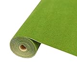 Evemodel 200*41 cm Modelleisenbahnrasen Rasenmatte Grasmatte Landschaftsbau Farblich Sortiert Wiesen Matte (Gras-Grün)