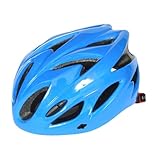 Harilla Fahrradhelm für Erwachsene, Fahrradhelm, Dämpfung, Trendiger, bequemer Sporthelm, Rennradhelm zum Skateboarden, Blau