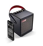 Positive Grid Spark MINI 10W tragbarer Smart-Gitarrenverstärker & Bluetooth-Lautsprecher mit App zum Gitarrenspielen zu Hause oder auf Reisen (Schwarz)