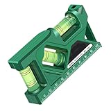 Kleine Wasserwaage, kleine magnetische Wasserwaage, praktisches Nivellierwerkzeug, kleine Wasserwaage, präzise Nivellierhilfe mit magnetischem Nivellierwerkzeug