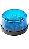 W WIDMANN MILANO Party Fashion – Blinkendes Warnlicht mit Sirene, 7 x 4 cm, Blaulicht, Polizei, Feuerwehr, für Karneval