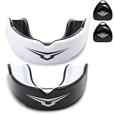 Jiaanle Zahnschutz für Kinder 10-16 Jahre（2er Pack） - Sport Mundschutz für Hockey, Kickbox, Rugby, Football, Boxen - Starker Schutz, CE