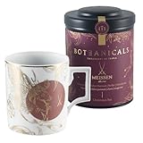 BOTEANICALS x MEISSEN - Weihnachtstee Geschenk-Set - Golden Yunnan Schwarztee | Nelke | Mandarine - BIO-Tee in Premium-Qualität mit edlem Manufaktur-Porzellan