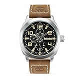 Timberland Herren-Armbanduhr, analog, schwarzes Zifferblatt, TDWGF9001702