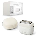 Panasonic ES-PV6B-W803 Series 900s Premium Kompakt-Rasierer, Nass- und Trockenrasierer mit 5 Klingen für Männer, reaktionsschneller Bartsensor, USB-C, Premium Case, NAGORI® Marmorweiß