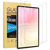 SPARIN für Samsung Galaxy Tab S10 Lite /S10 FE/S9 FE 10,9' und Galaxy Tab S11/S9/ S8 /S7 11' für Panzer Schutz Glas, Schutzfolie Displayschutzfolie mit 9H Härte, 2 Stück